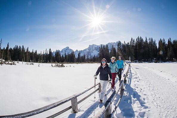 Winterwanderungen im Hochpustertal in Südtirol